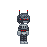Corpo completo de Glitch Pensador Livre