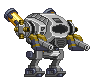 Protótipo de Corpo de Kirhosi em um mecha completo