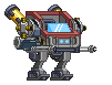 Metralhadora Giratória Sigma Elite XS em um mecha completo