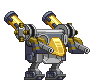 Corpo de Mecha de Choque em um mecha completo