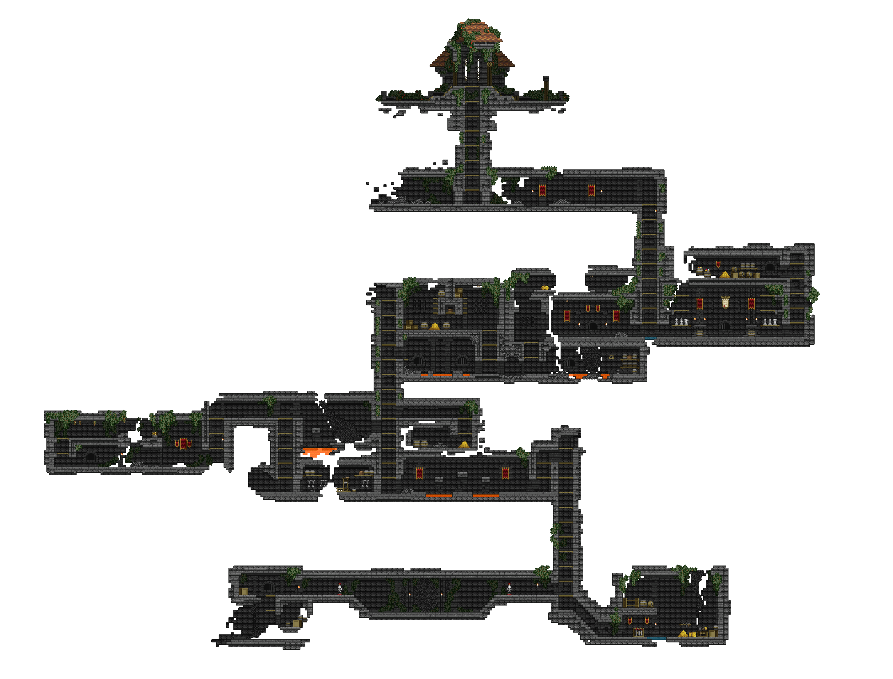 Mapa de Masmorra Glitch