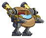 Corpo de Mecha Il Ventuno-00 em um mecha completo