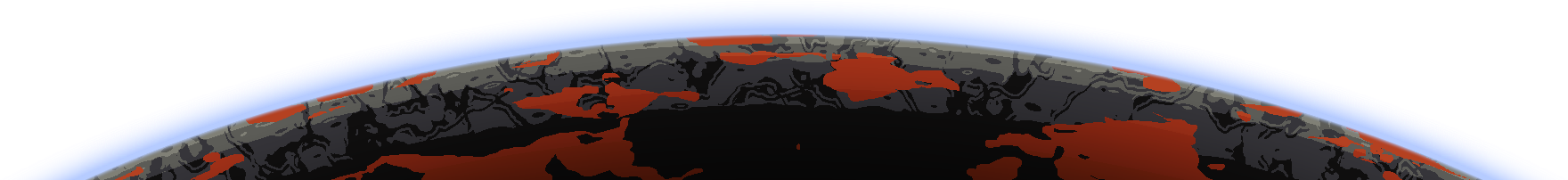 Horizonte planetário de Vulcânico