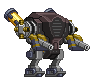 Corpo de Mecha Emissário em um mecha completo