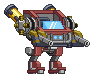 Pernas Estabilizadas em um mecha completo