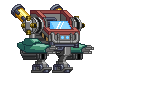 Braço com Lâmina Rho XS em um mecha completo