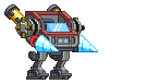 Braço de Broca de Diamante em um mecha completo