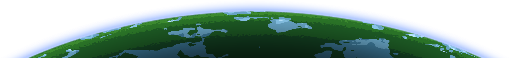 Horizonte planetário de Flores Suaves