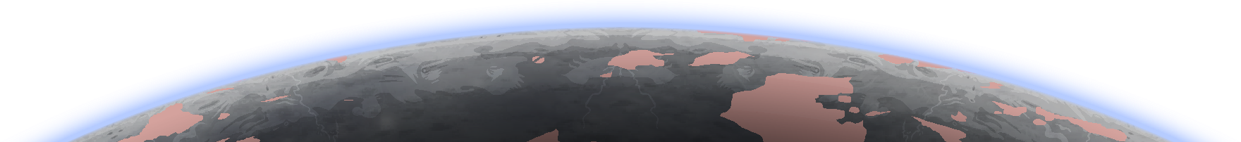 Horizonte planetário de Planetóide Metálico