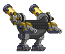 Corpo de Mech MEGA-TRINK-00 em um mecha completo