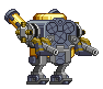 Corpo de Mecha do Reator em um mecha completo