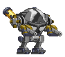 Protótipo de Corpo de Mecha Orbus em um mecha completo