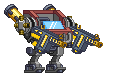 Braço de Rifle DU-Mecha em um mecha completo