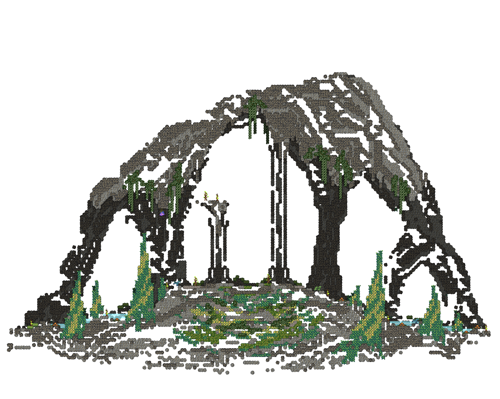 Mapa de Caverna de Poptop