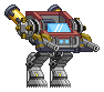 Pernas de Falcão III em um mecha completo