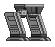 Animação isolada de Pernas de Mecha Explorador II