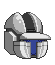 Animação isolada de Corpo de Mecha Miniknog