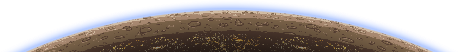 Horizonte planetário de Rochas Estéreis Colonizadas