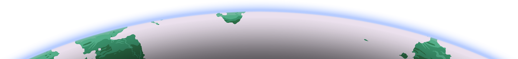 Horizonte planetário de Oceano Estranho