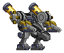 Corpo de Mech Shrike-00 em um mecha completo