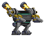 Corpo de Mecha Munari-00 em um mecha completo
