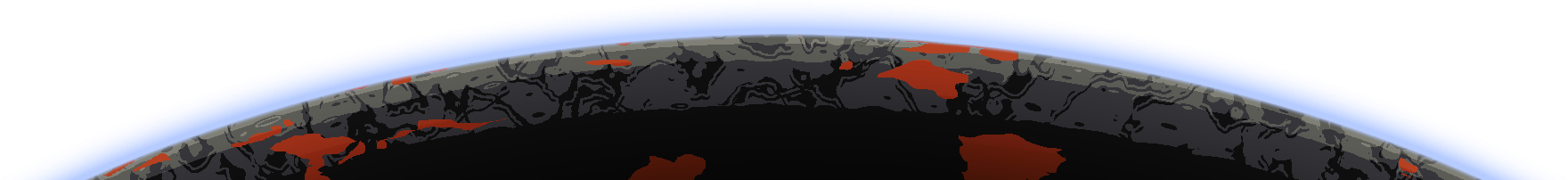 Horizonte planetário de Vulcânico