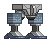 Animação isolada de Pernas de Mecha Ronin