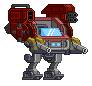 Turbinas SG Armadas em um mecha completo