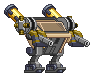 Corpo de Mech Vanguard-00 em um mecha completo