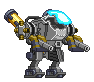 Corpo de Mecha Chinook em um mecha completo
