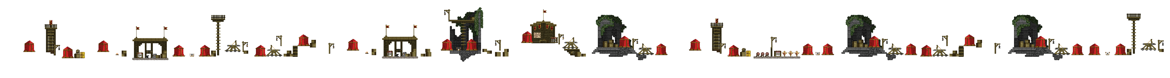 Mapa de Acampamento de Cerco Glitch