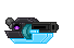 Animação isolada de Blaster de Densinium