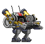 Corpo de Mech Defiant-00 em um mecha completo