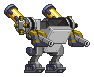 Corpo de Mech Guardião-00 em um mecha completo
