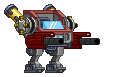 SG MU Micro Foguete em um mecha completo