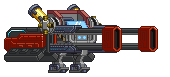Canhão Aniquilador em um mecha completo