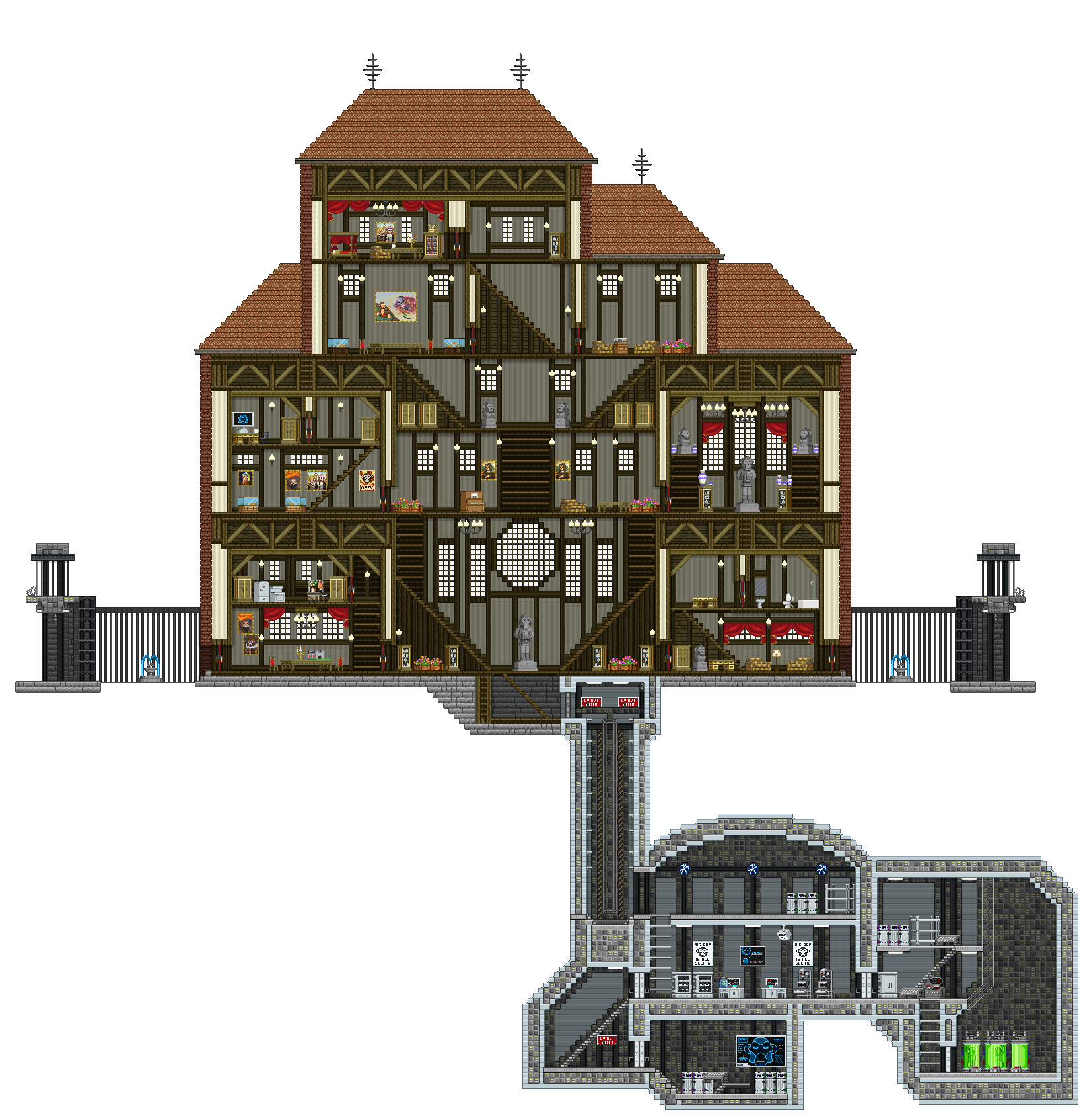 Mapa de Mansão Apex