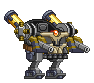Corpo de Mecha Nightwinder em um mecha completo