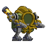Corpo de Mecha Marechal em um mecha completo