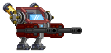 Canhão de Artilharia SG em um mecha completo