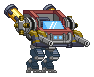 Pernas de Mecha Sigma Elite XS em um mecha completo