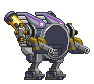 Corpo de Mech Charger em um mecha completo