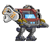 Propulsores MM4-AN Vespa em um mecha completo