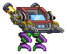 Arco Pernas de Mecha em um mecha completo