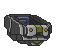Animação isolada de Corpo de Mech XM7 Lutador