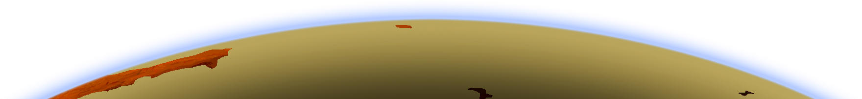 Horizonte planetário de Mar de Atropus