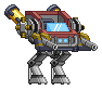 Pernas de Falcão em um mecha completo