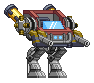 Pernas de Falcão II em um mecha completo