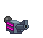Animação isolada de Braço de Mecha Neo Laser
