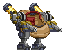 Corpo de Mecha Il Ventuno em um mecha completo